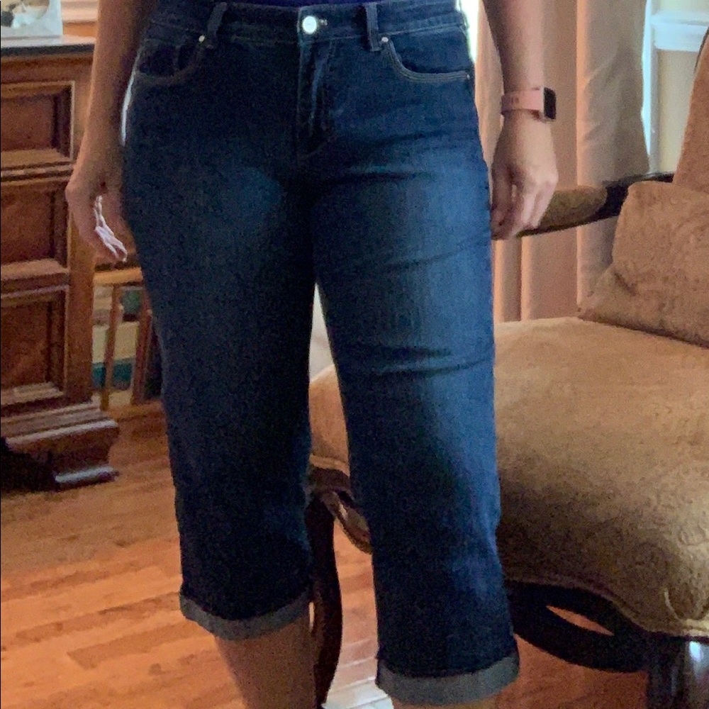 WHBM crop jeans